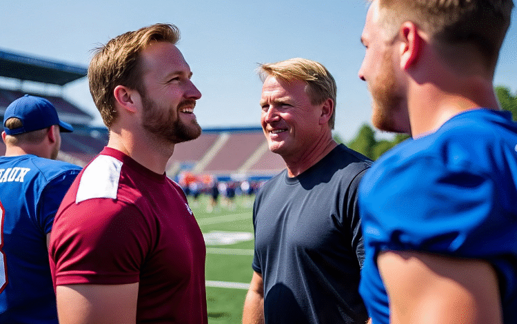 Jon Gruden saw Michigan football practice Bryce Underwood