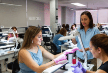 Nail tech school