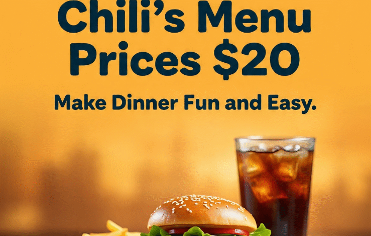 Chili's menu prices 2 for $20