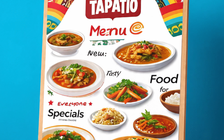 El Tapatio Menu