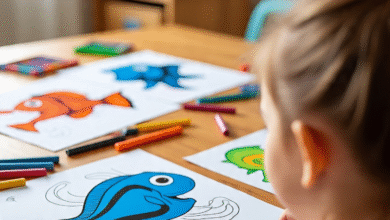Finding Nemo coloring pages