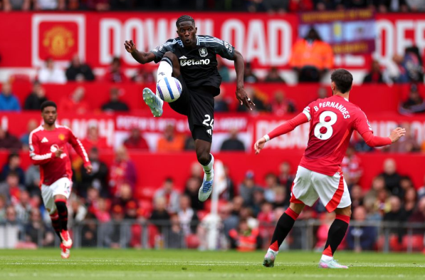 manchester united f.c. vs aston villa stats