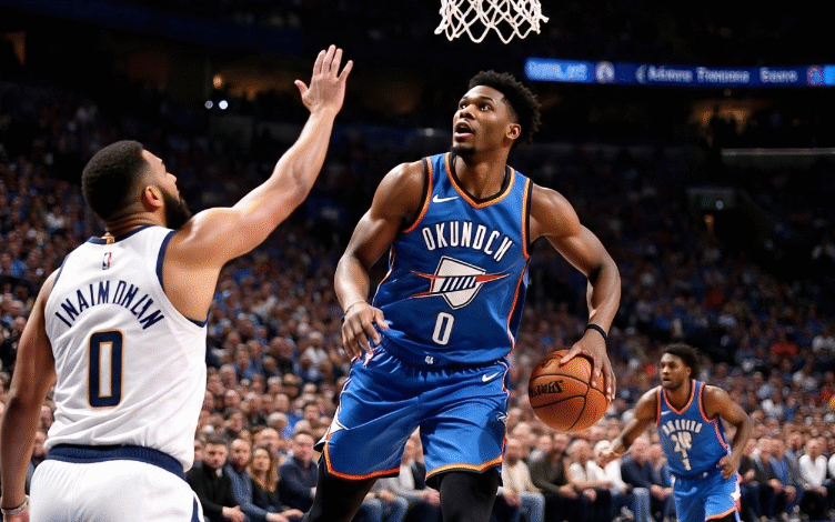 Oklahoma City Thunder vs Indiana Pacers match player stats