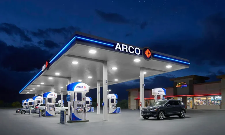 Gas station near me