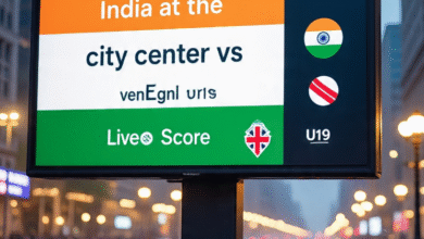 India vs England U19 Live Score Test